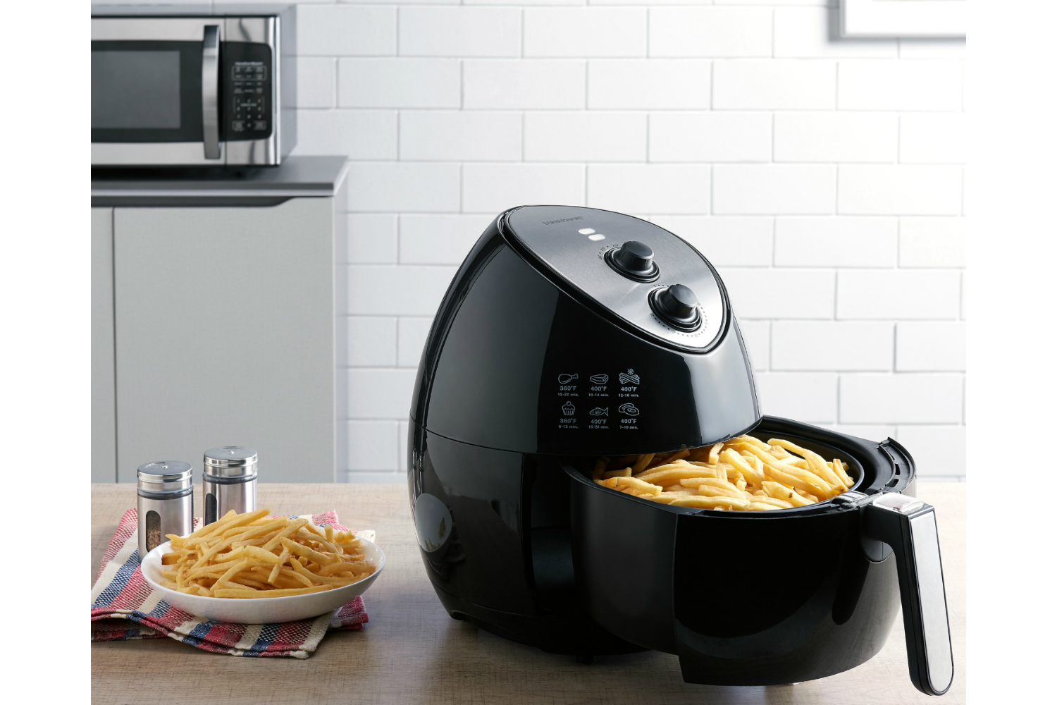 Save $30 on a sleek new air fryer you can control with your phone or even  Alexa