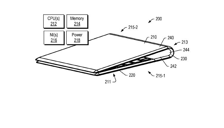 lenovo patent folding laptop oled display 4