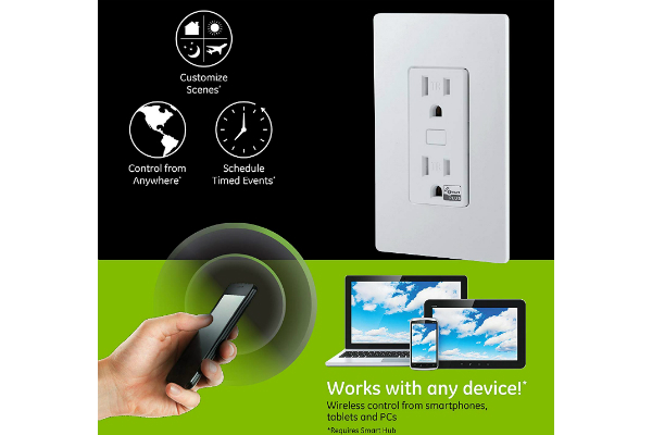 amazon echo and google home smart plug deals on ge enbrighten z wave plus receptacle outlet 0
