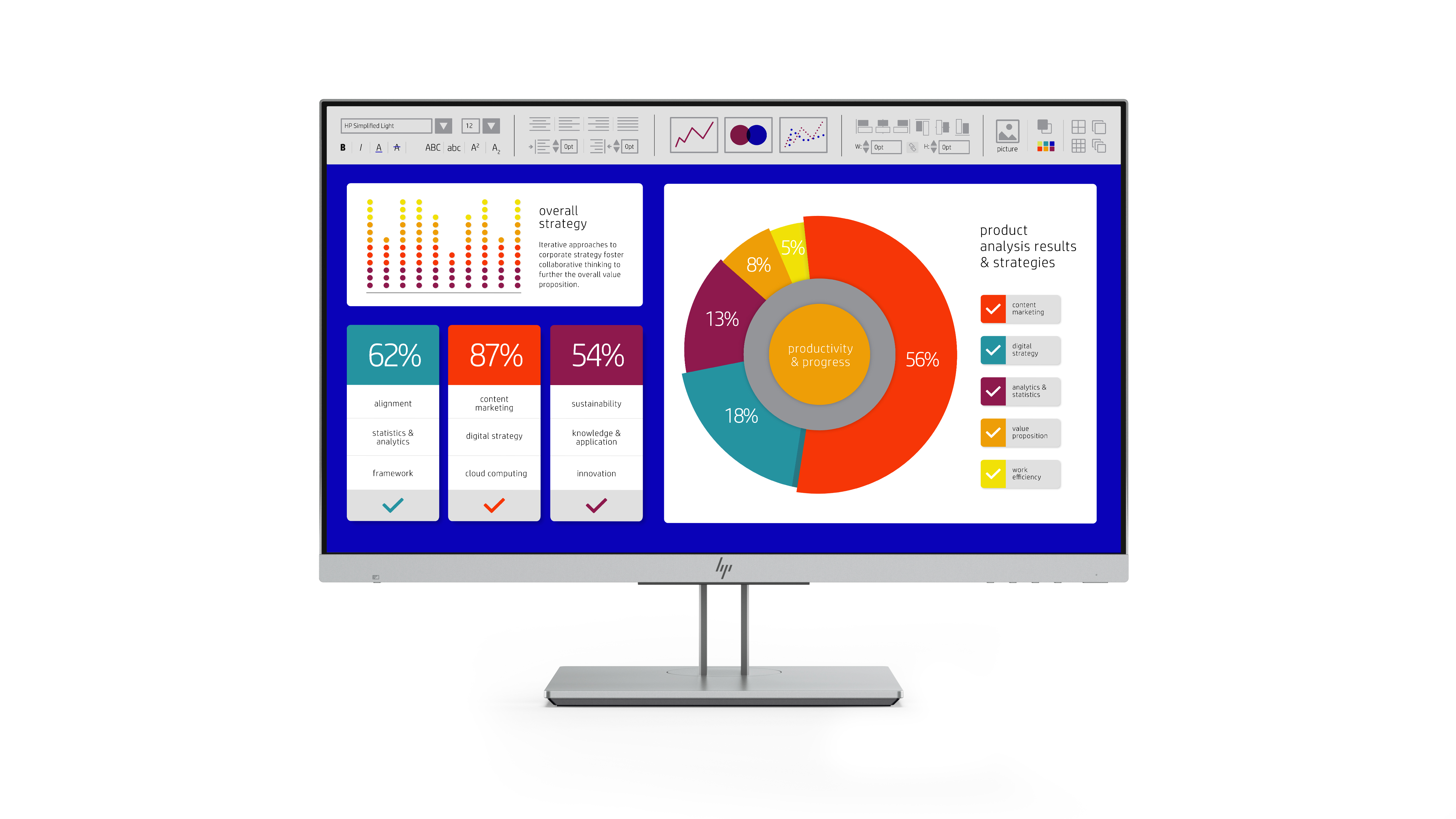 hp launches new monitors and all in one ces 2019 elitedisplay e243p sure view monitor front