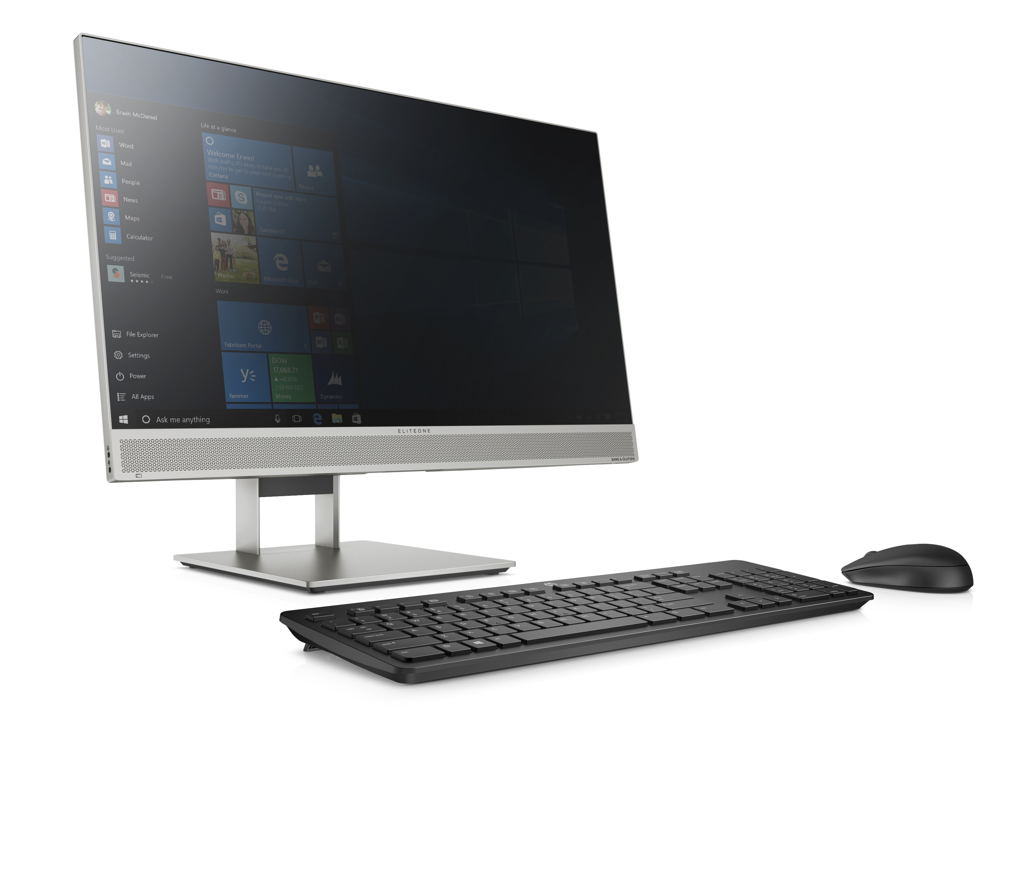 hp launches new monitors and all in one ces 2019 eliteone 800 g5 aio front right w sure view
