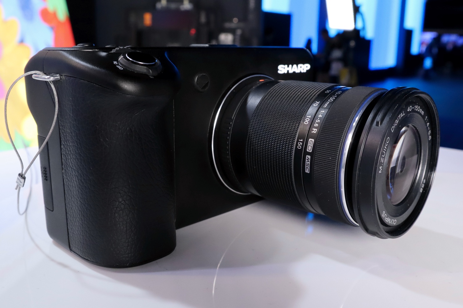 sharp 8k camera prototype ces 2019 prosumer 4