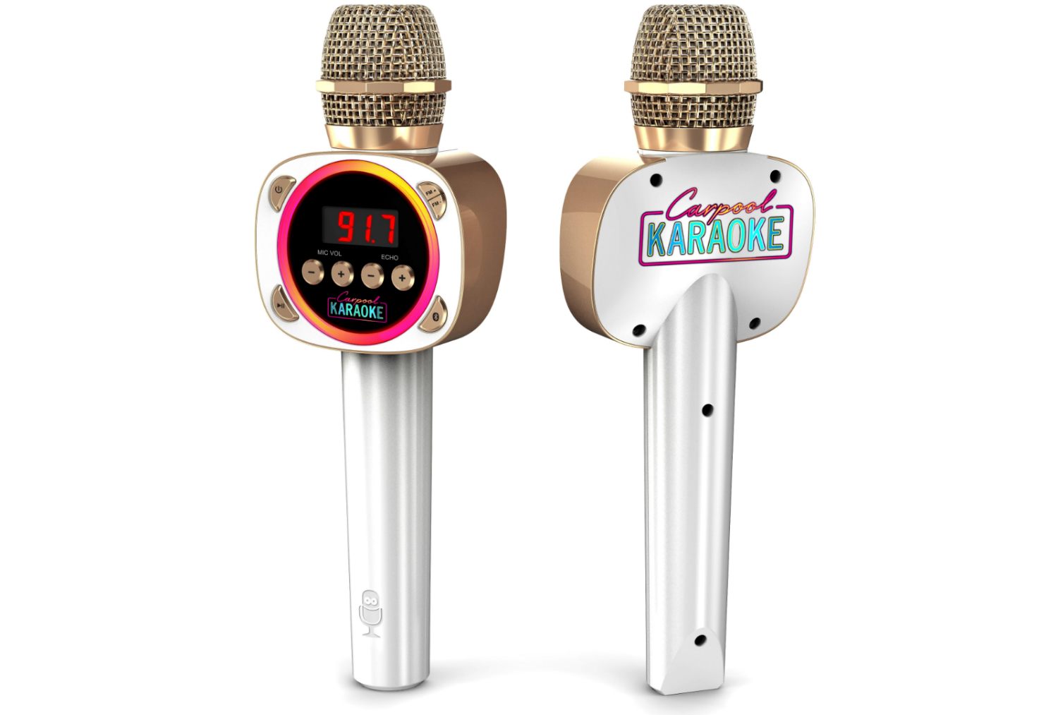 Metallic Karaoke Microphone & Bluetooth Speaker – Trend Tech Brands