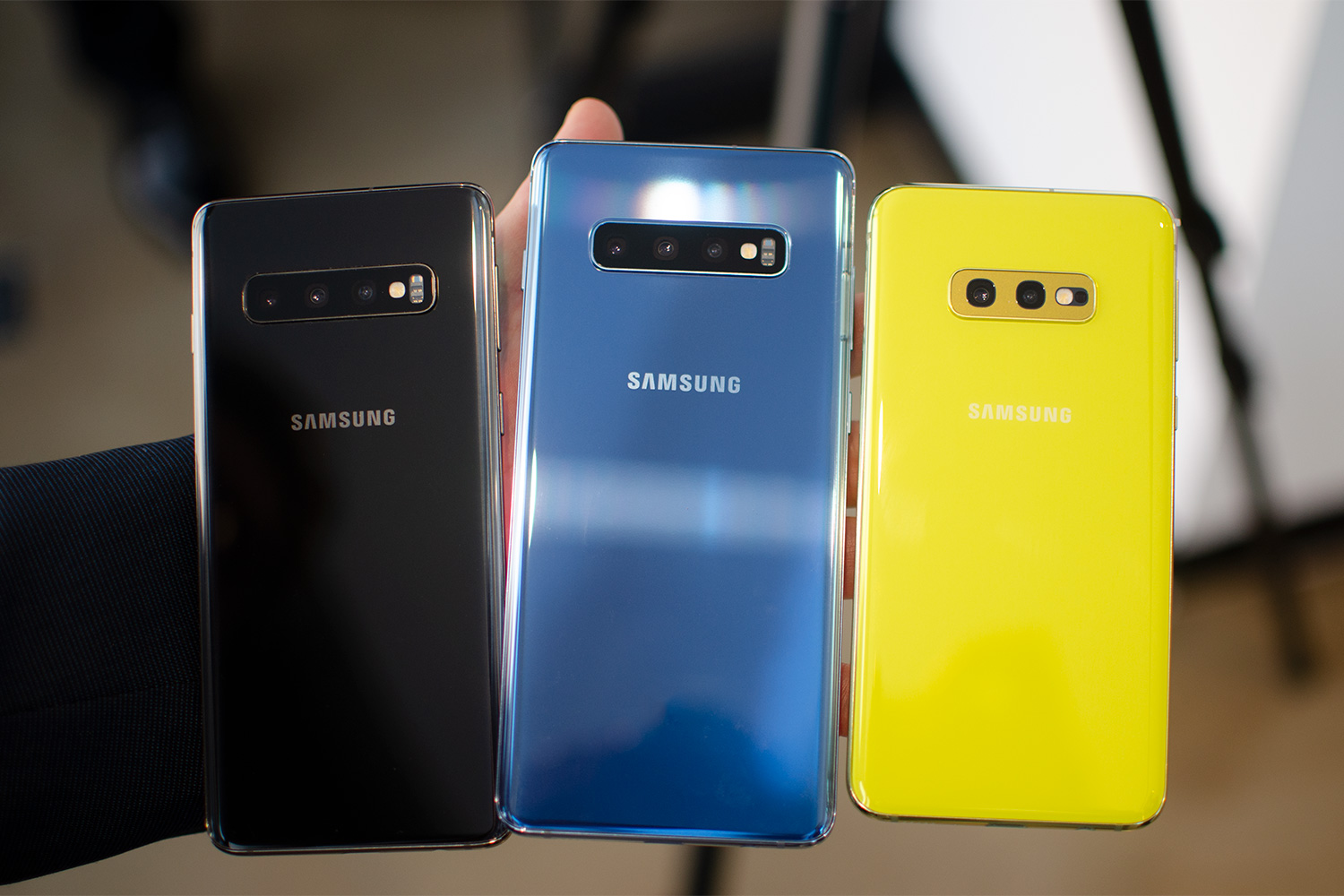 spiegel moord Overtreding Samsung Galaxy S10 Vs. S10 Plus Vs. S10e Vs. S10 5G | Comparison | Digital  Trends