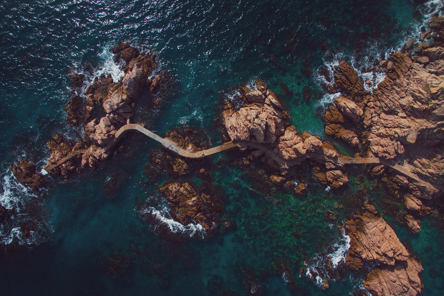 best drone photos island roads