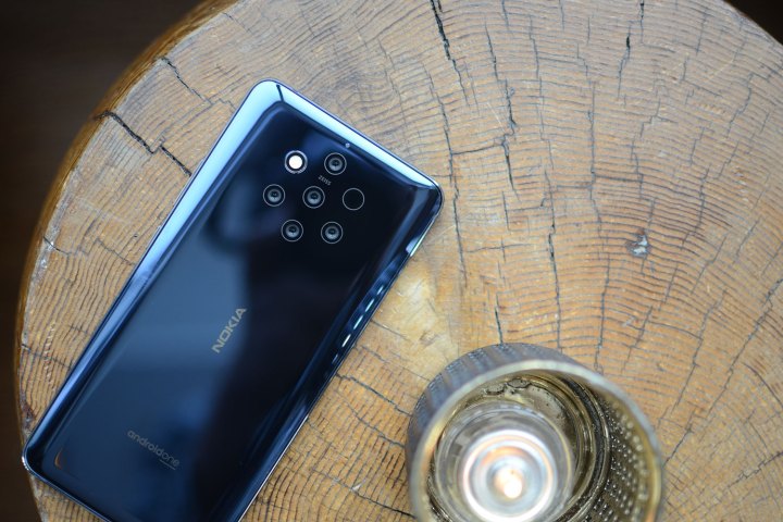 Nokia 9 PureView on a table