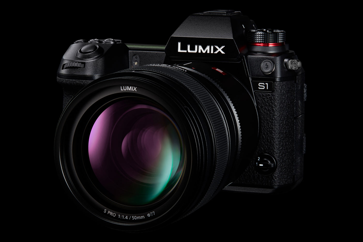 panasonic lumix s1 official announcement front 50mm