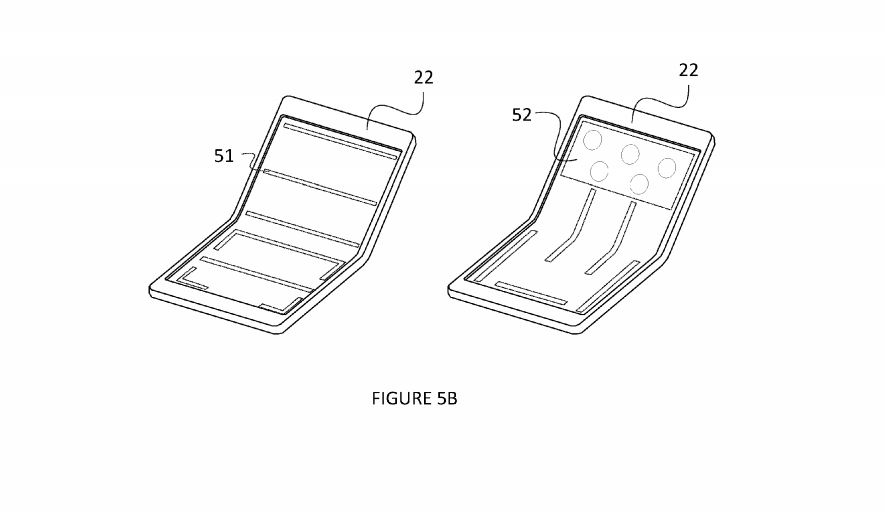 microsoft laptop with foldable screen patent 2