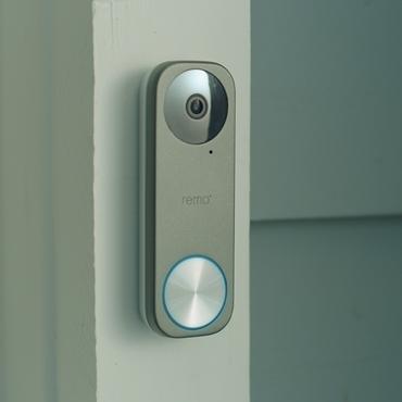 remo remobell s video doorbell installed 2 370x