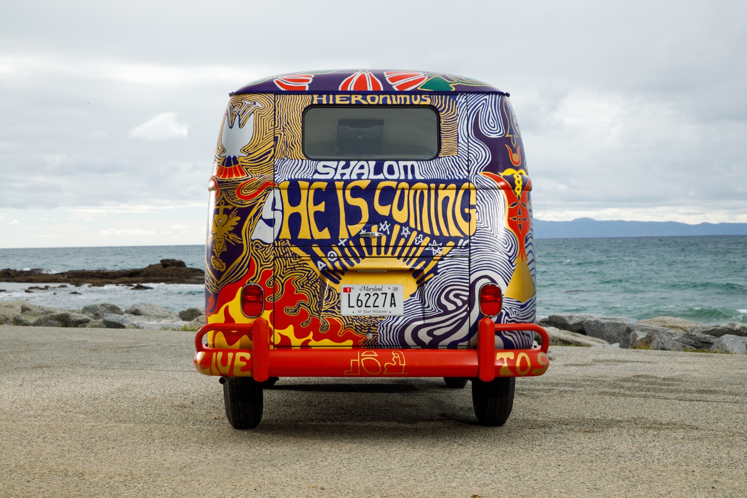 Psychedelic Volkswagen Microbus Returns for an Encore