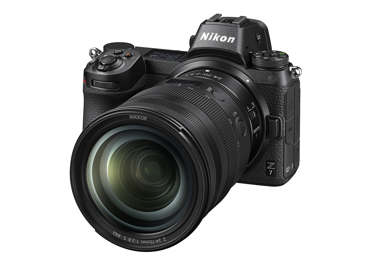 nikon nikkor 24 70mm s lens announced z7 70 2 8 front34l