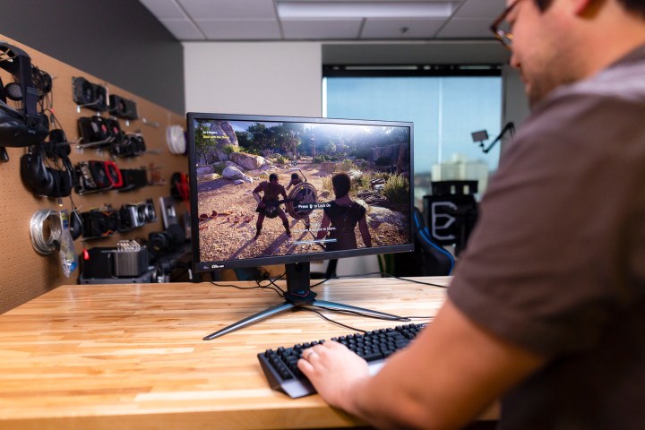 Acer Predator XB3 Gaming Monitor on a table.