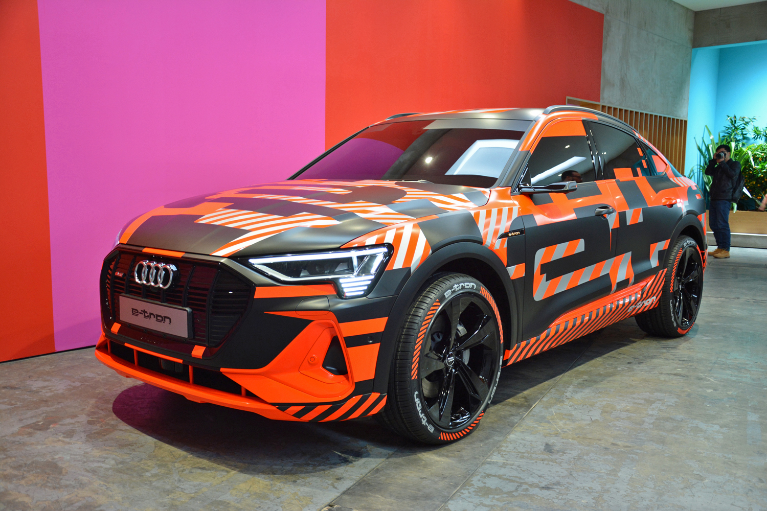 Audi E-Tron Sportback prototype