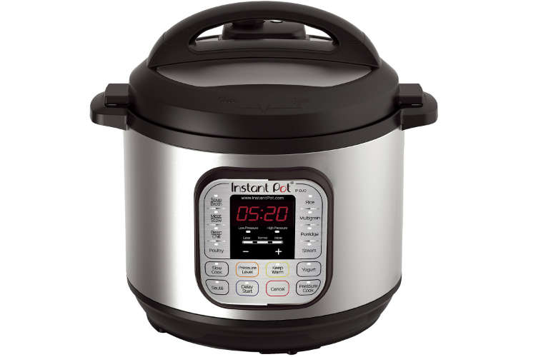 amazon instant pot pressure cooker deals duo80 8 qt 7 in 1 multi  use programmable 750x500