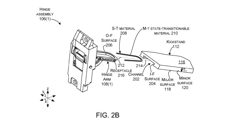 microsoft patent shows a redesigned hinge surface pro 2