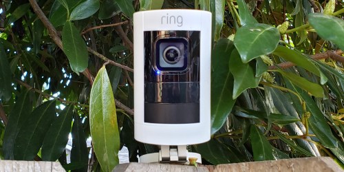 ring stick up cam battery review wireless feat
