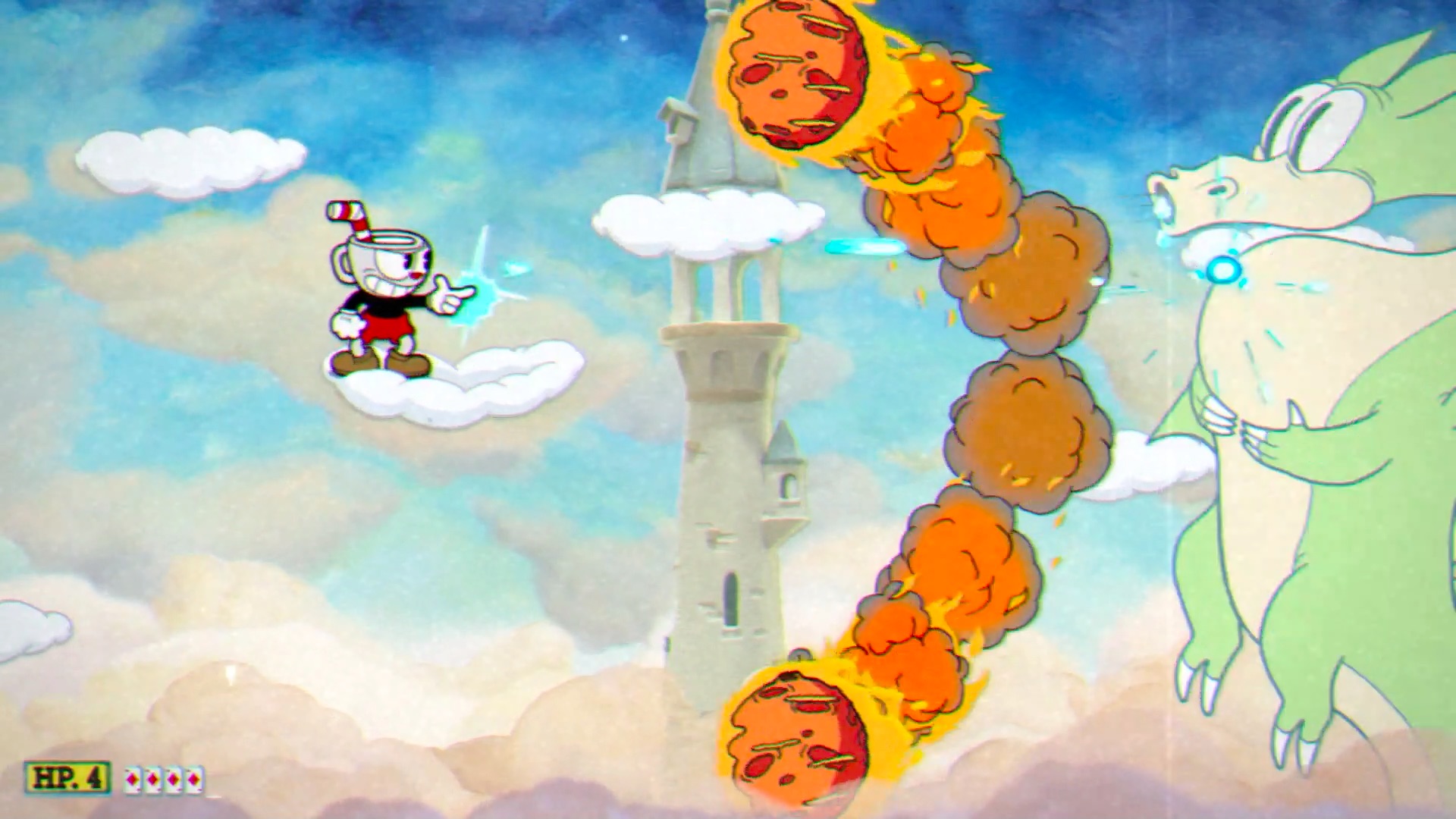 Cuphead Grim Matchstick Boss Guide: How to slay the dragon | Digital Trends