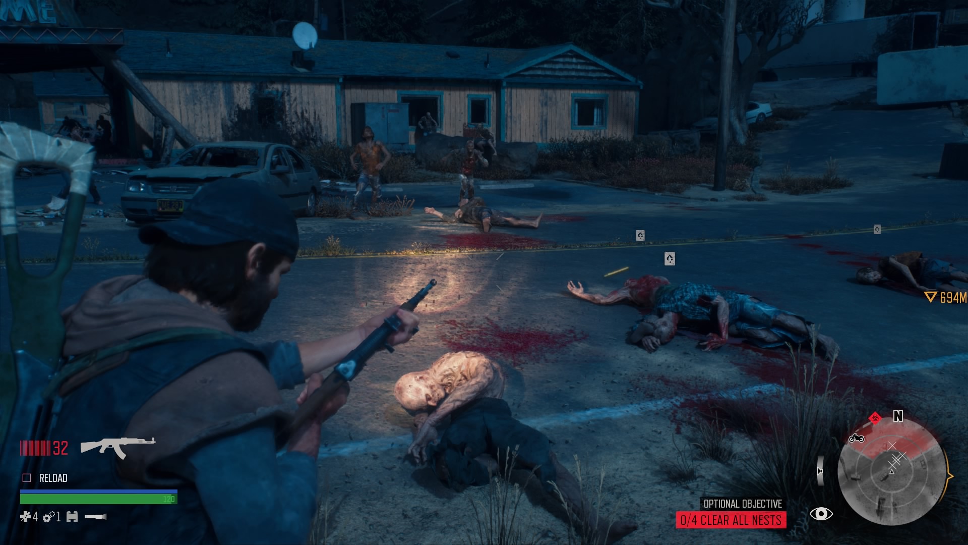 Central Oregon, Now Infested with Hordes of Video Game Zombies
