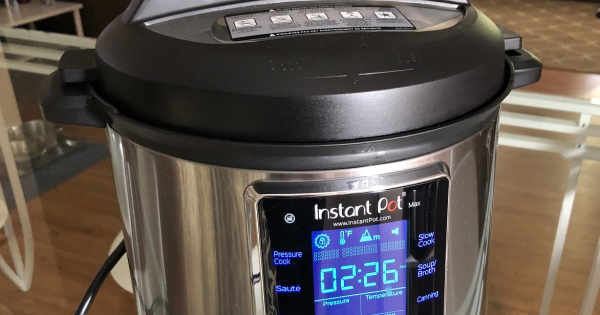 Sous Vide-Enabled Pressure Cookers : Instant Pot Max