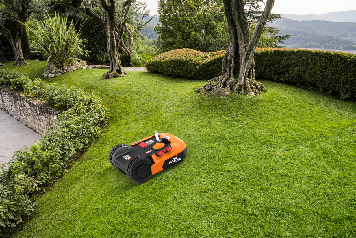 Let the Landroid M Robot Lawnmower Do Your Yardwork for You