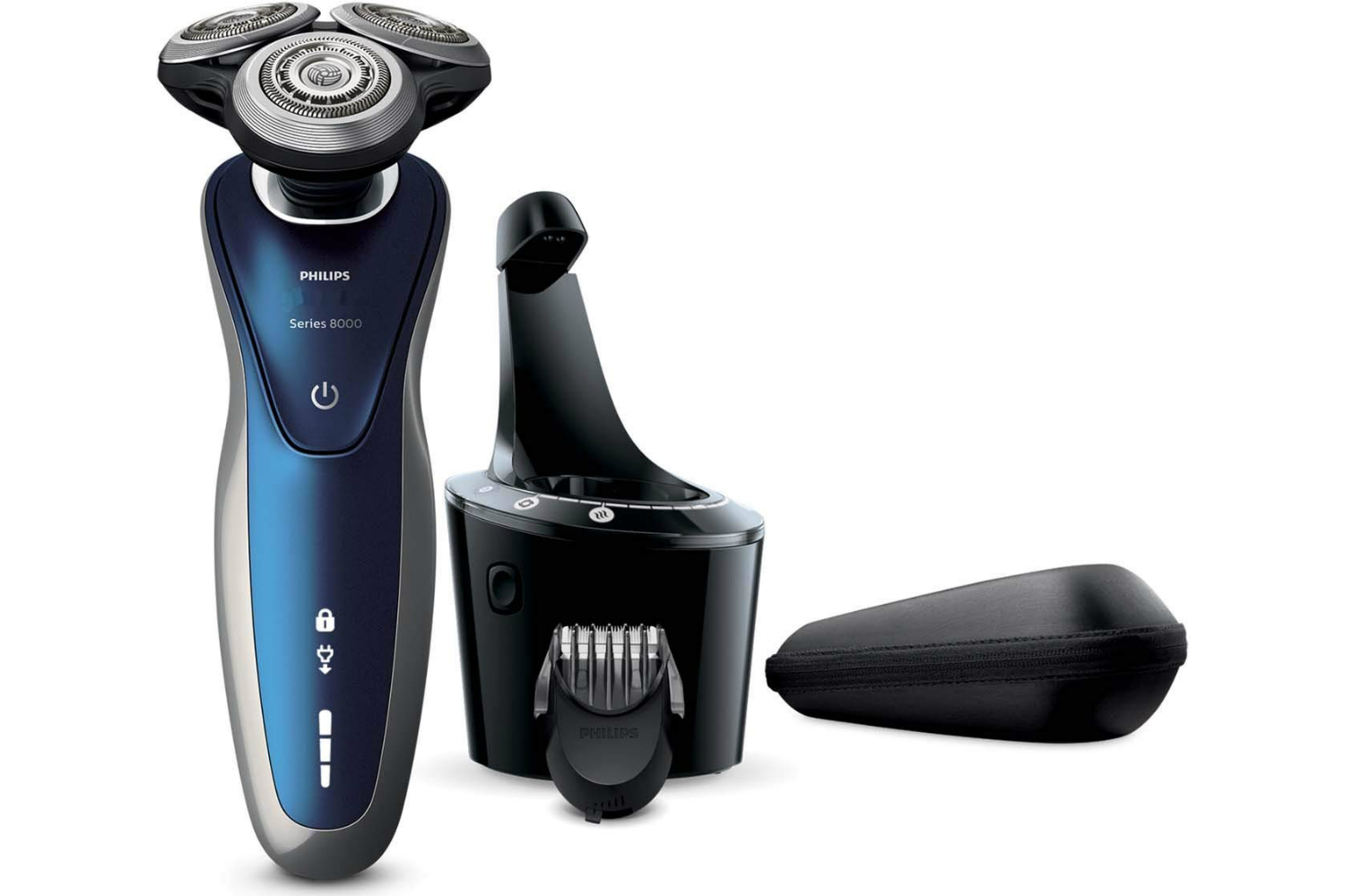 amazon trims philips norelco 8900 wet and dry electric shaver with smartclean  edition s8950 90 750x500