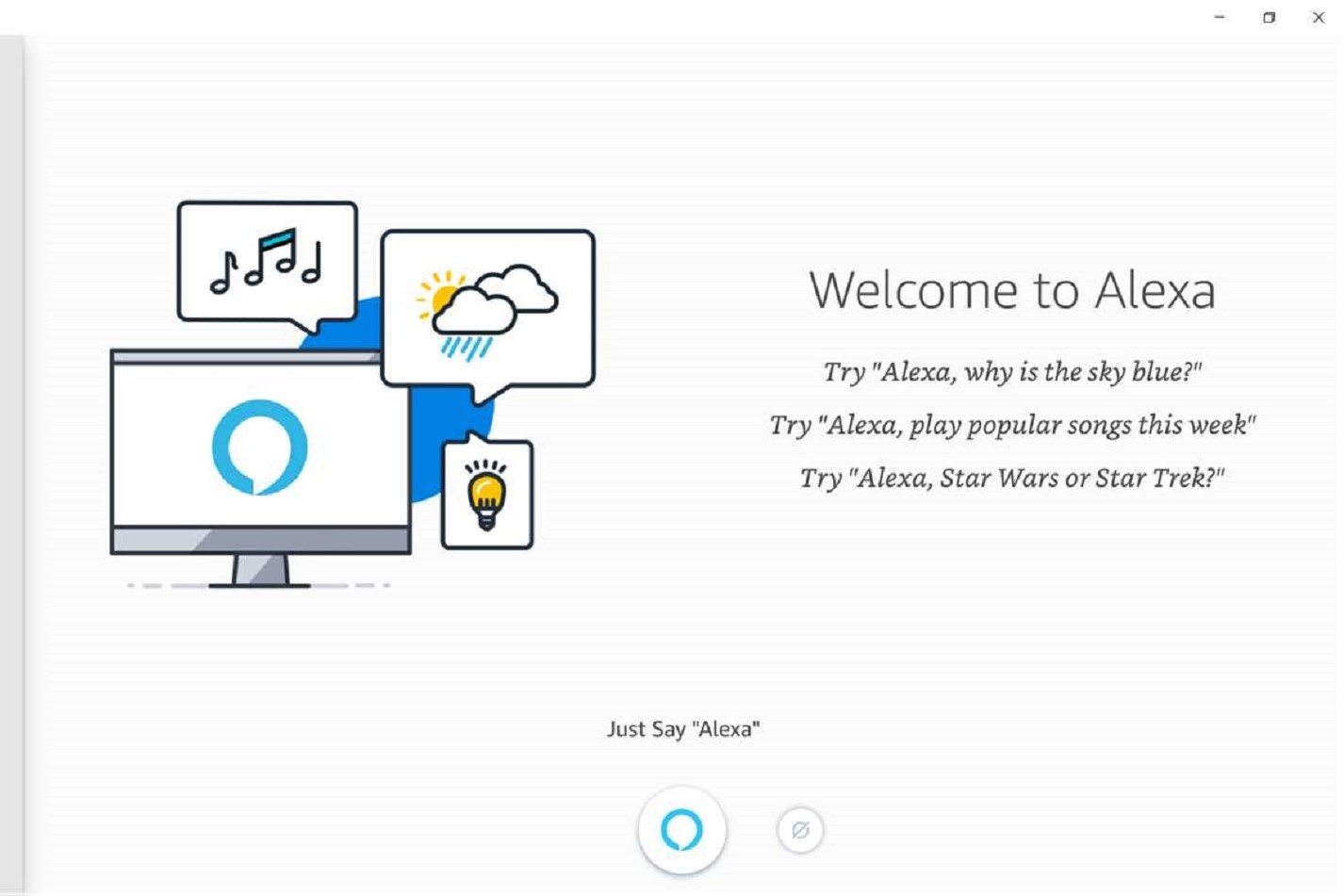 Microsoft Store's Alexa App Screenshot
