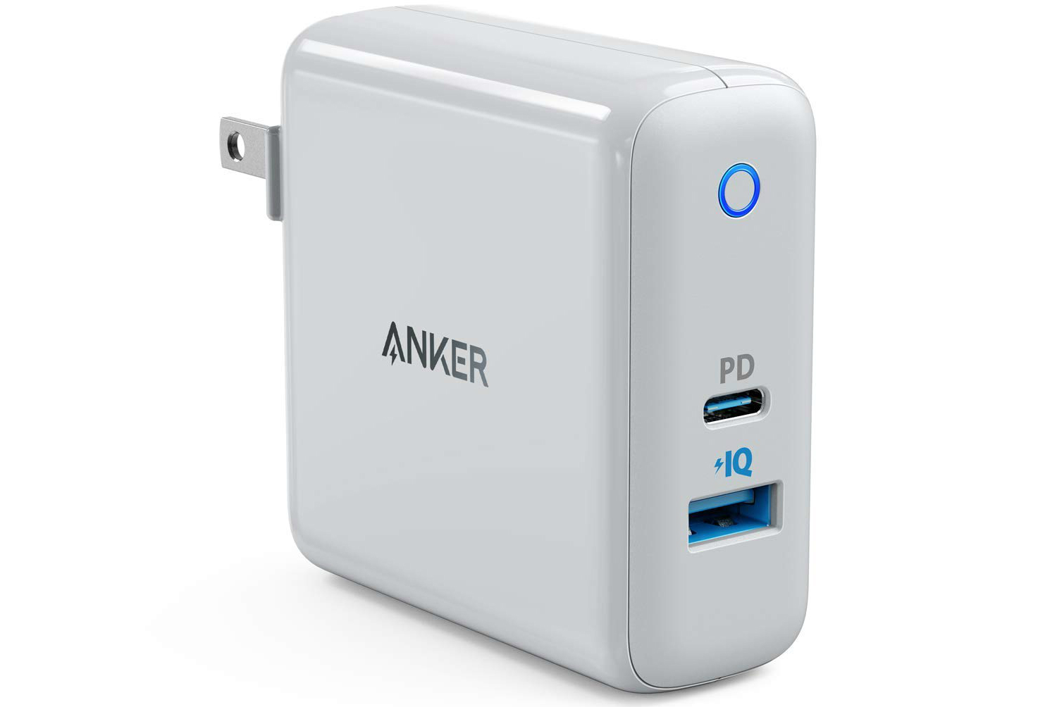 amazon daily deals on anker iphone wireless chargers usb powerport speed  duo wall charger with 30w power delivery port 1