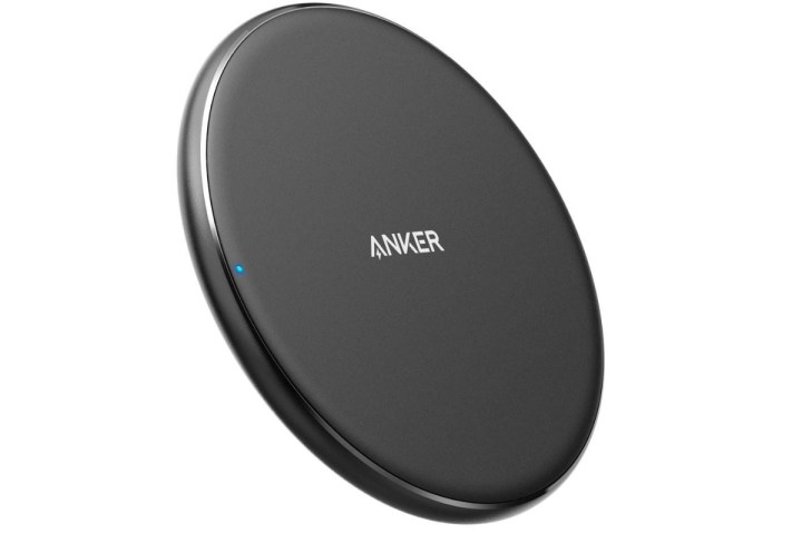 Anker wireless charger against a white background.