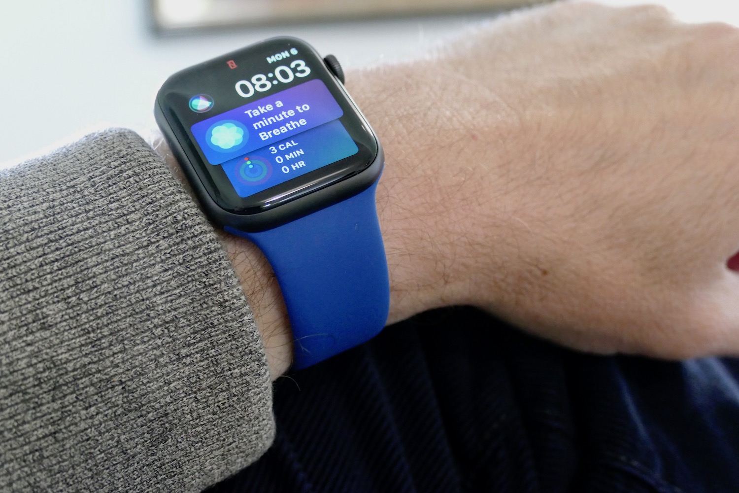 Apple Sport Band strap.