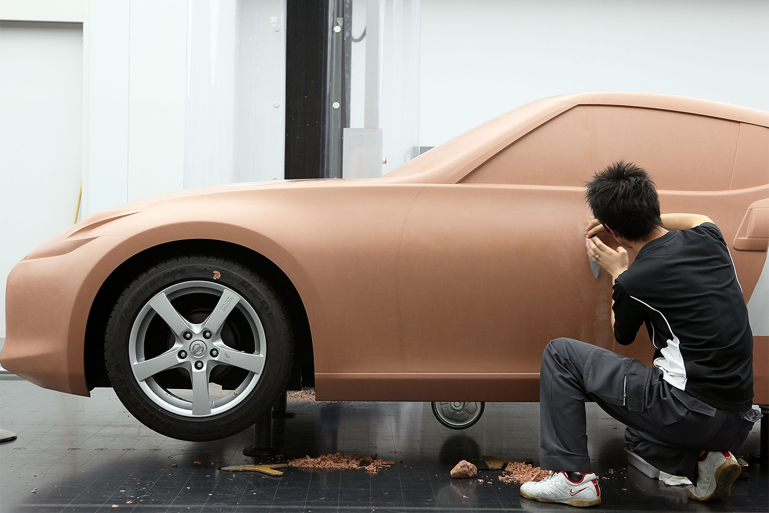 clay car model