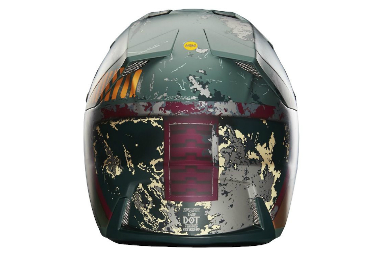 revzilla light saber on star wars motorcycle helmet prices fox racing v3 boba fett le green 750x500 5