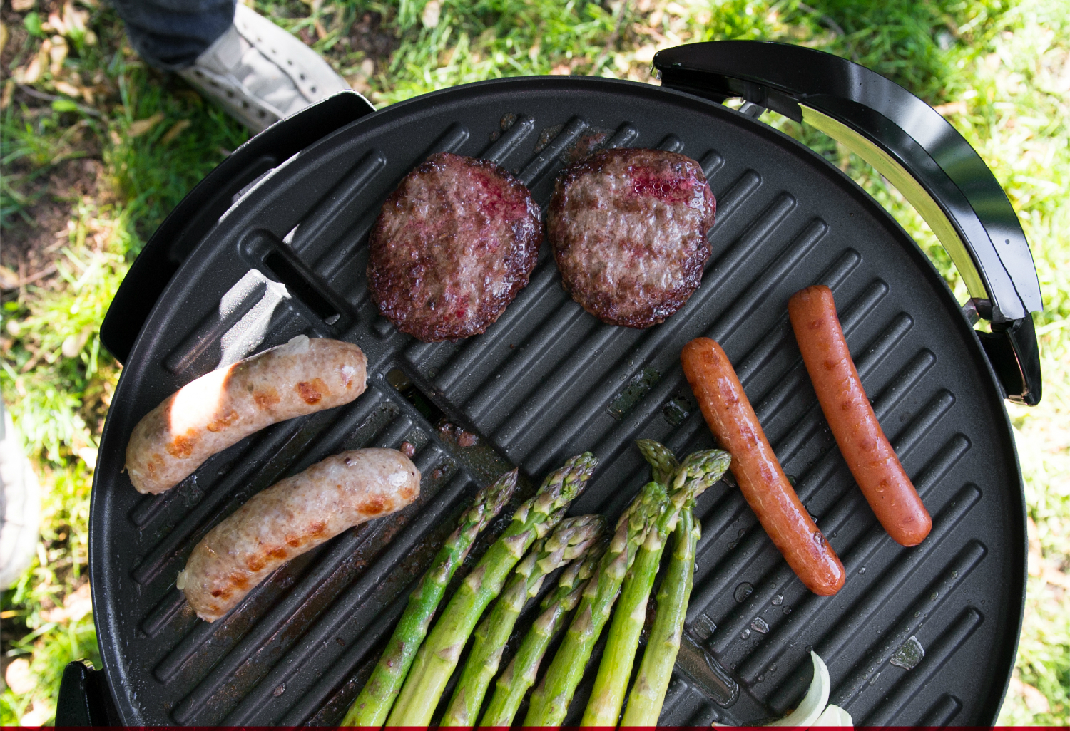 walmart deals on george foreman electric grills and griddles 15  serving indoor outdoor grill 3