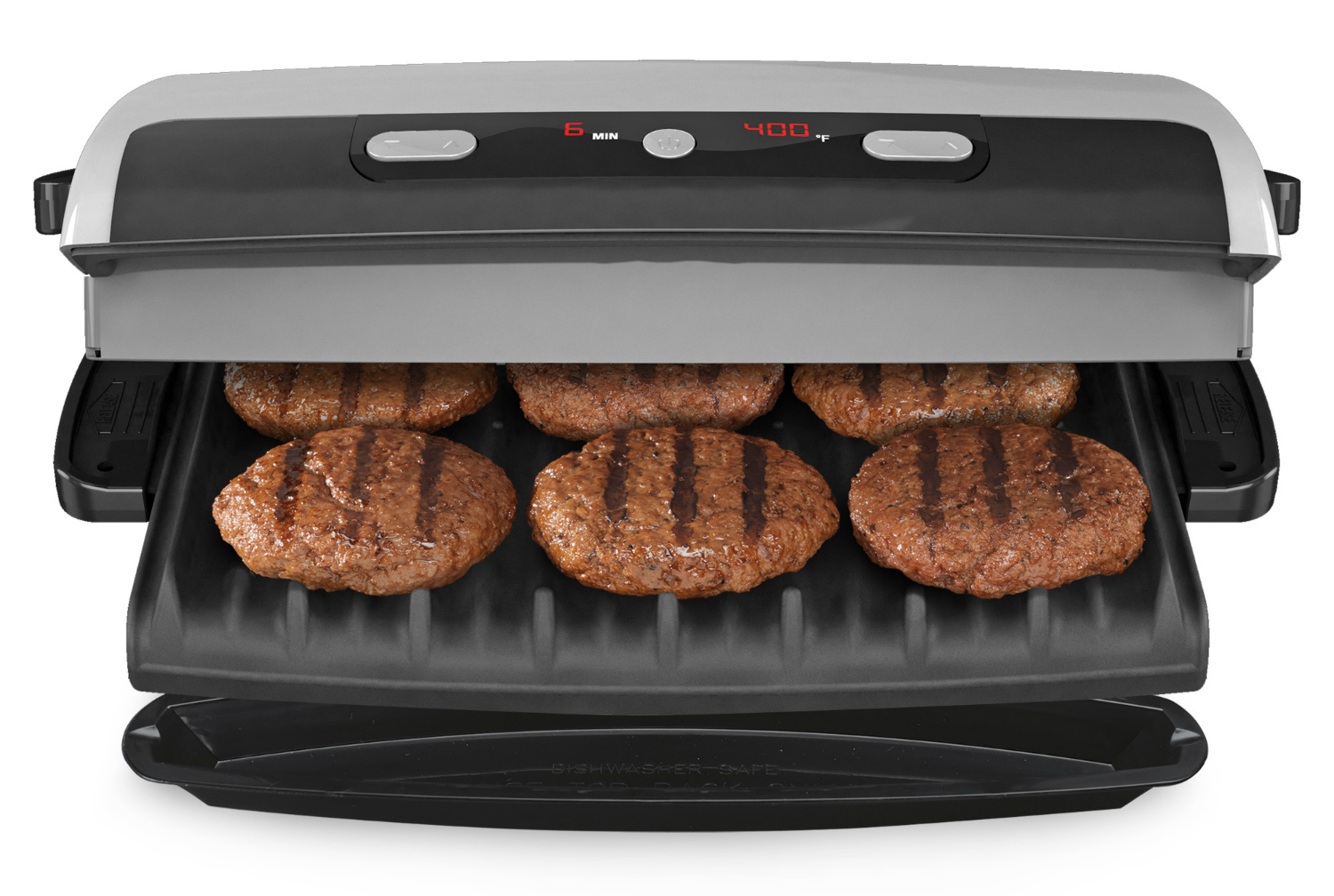 walmart deals on george foreman electric grills and griddles 6 serving removable plate grill panini press 1