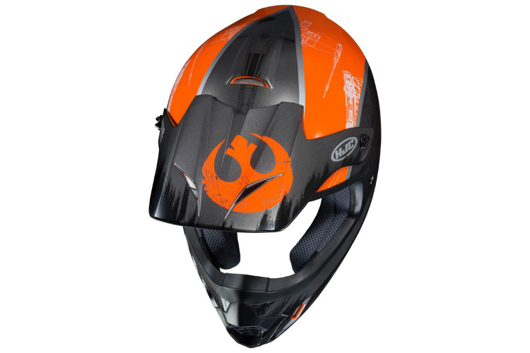 revzilla light saber on star wars motorcycle helmet prices hjc helmets cs mxii rebel x wing 750x500 2