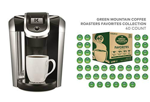 amazon daily deal keurig k475 single serve k cup pod coffee maker with 40 pods 1