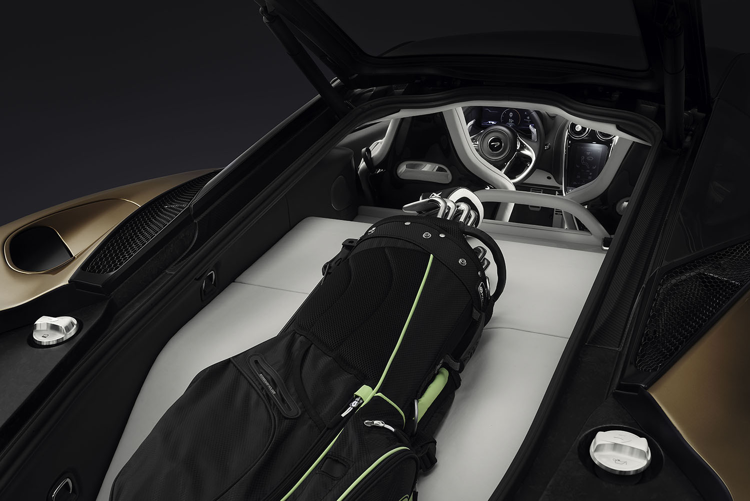 the recently revealed mclaren gt is a road trip ready supercar grand tourer 2019 interior 5