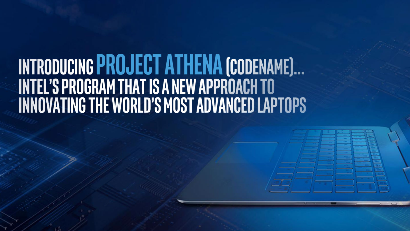 Intel programs. Project Athena. Проект Athena.