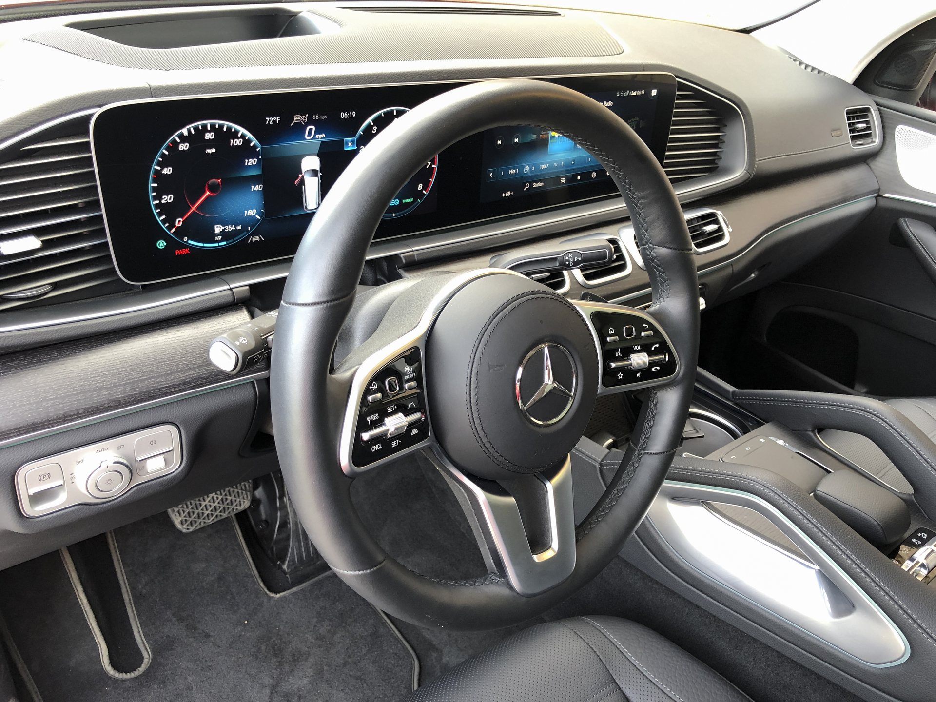 Первый привод Mercedes-Benz GLS 450 2020