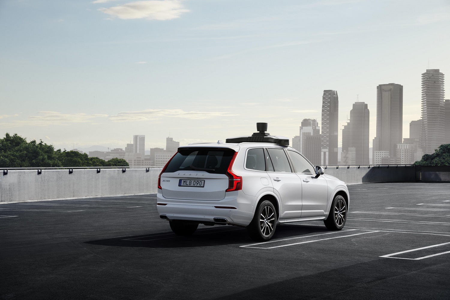 volvo uber unveil xc90 based self driving car prototype cars and present production vehicle ready for