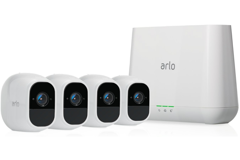 amazon drops prices on arlo pro 2 outside security camera kits wireless home system  4 kit