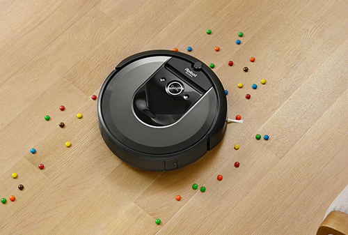 irobot slashes 150 off i7 best roomba robot vacuum that empties itself  charcoal photo cleantrail candy wood