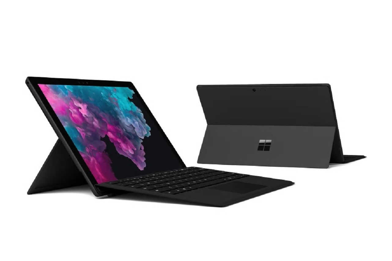 Surface Pro 6 stock photo