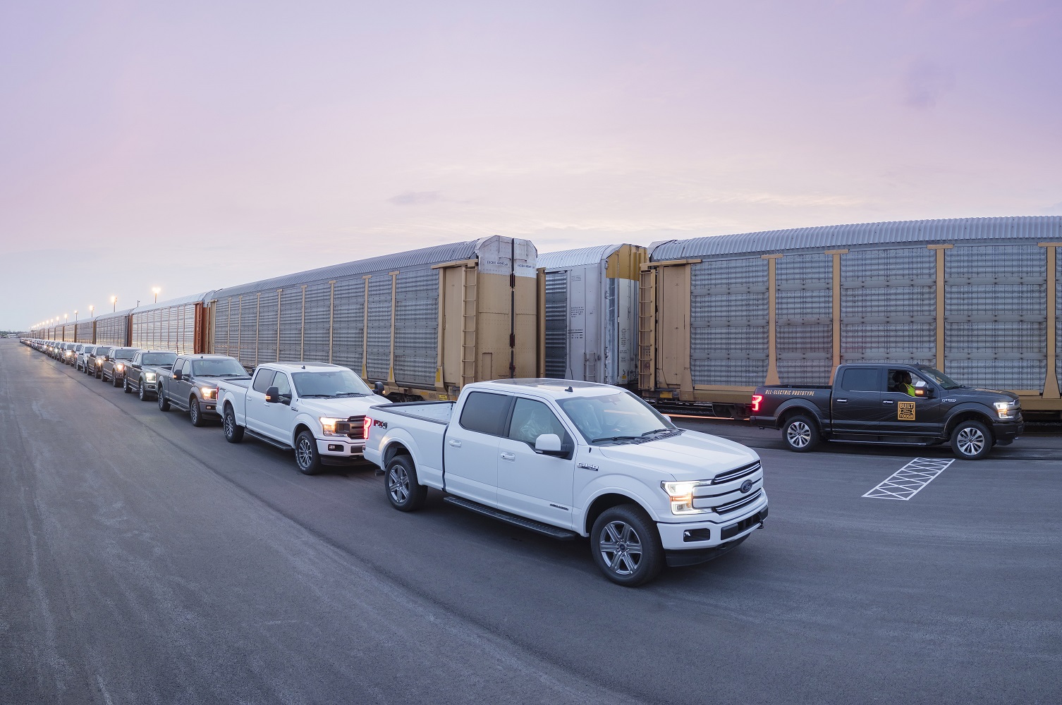 ford plans electric hybrid versions of the f 150 pickup truck all prototype