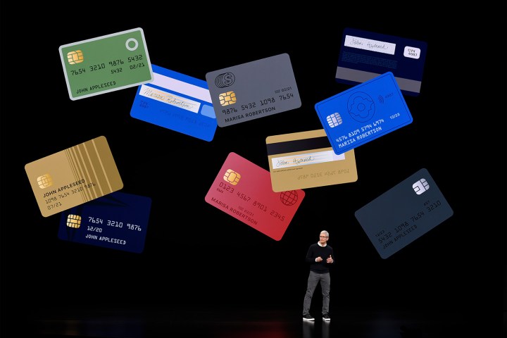 Apple presentation of the Apple Card.