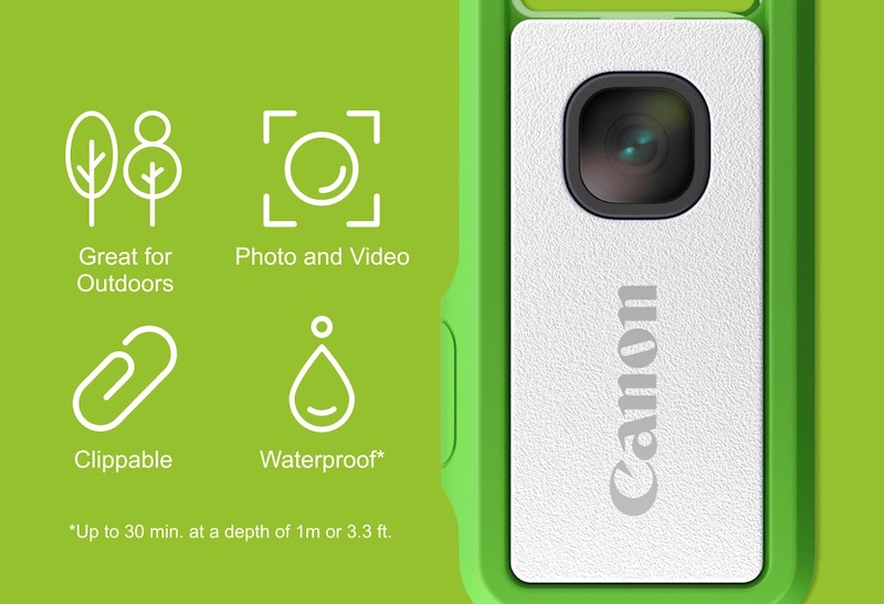 canons crowdfunded clippable camera has a very unusual viewfinder canon ivy rec 2