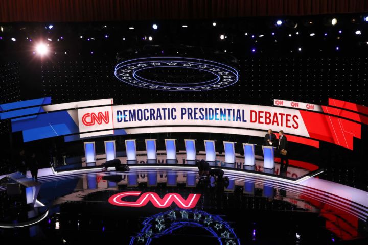 The CNN Democratic Primary Debate