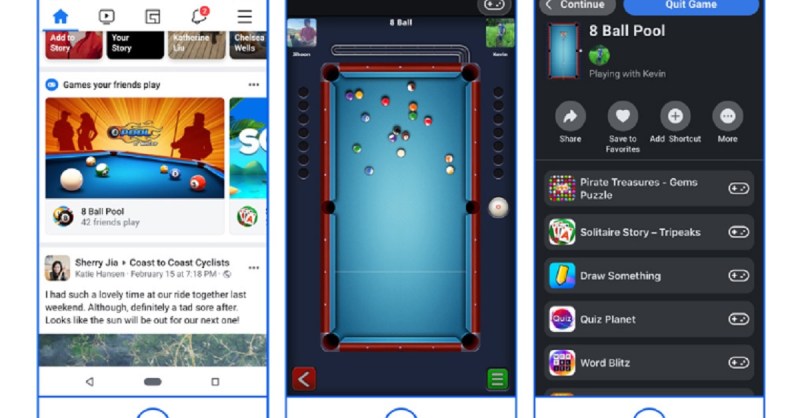 Facebook Makes Push Into Gaming With Instant Games