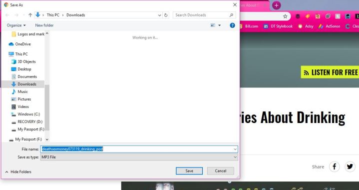 How to download a podcast 2