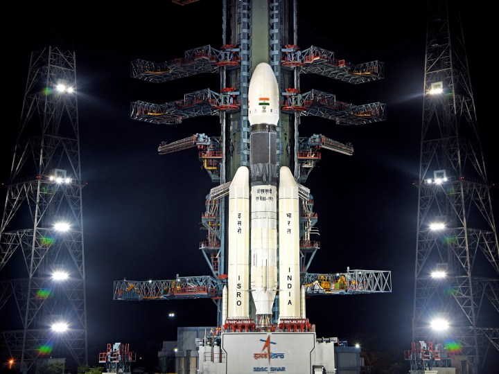 India GSLV Mark III-M1 rocket Chandrayaan-2 moon orbiter