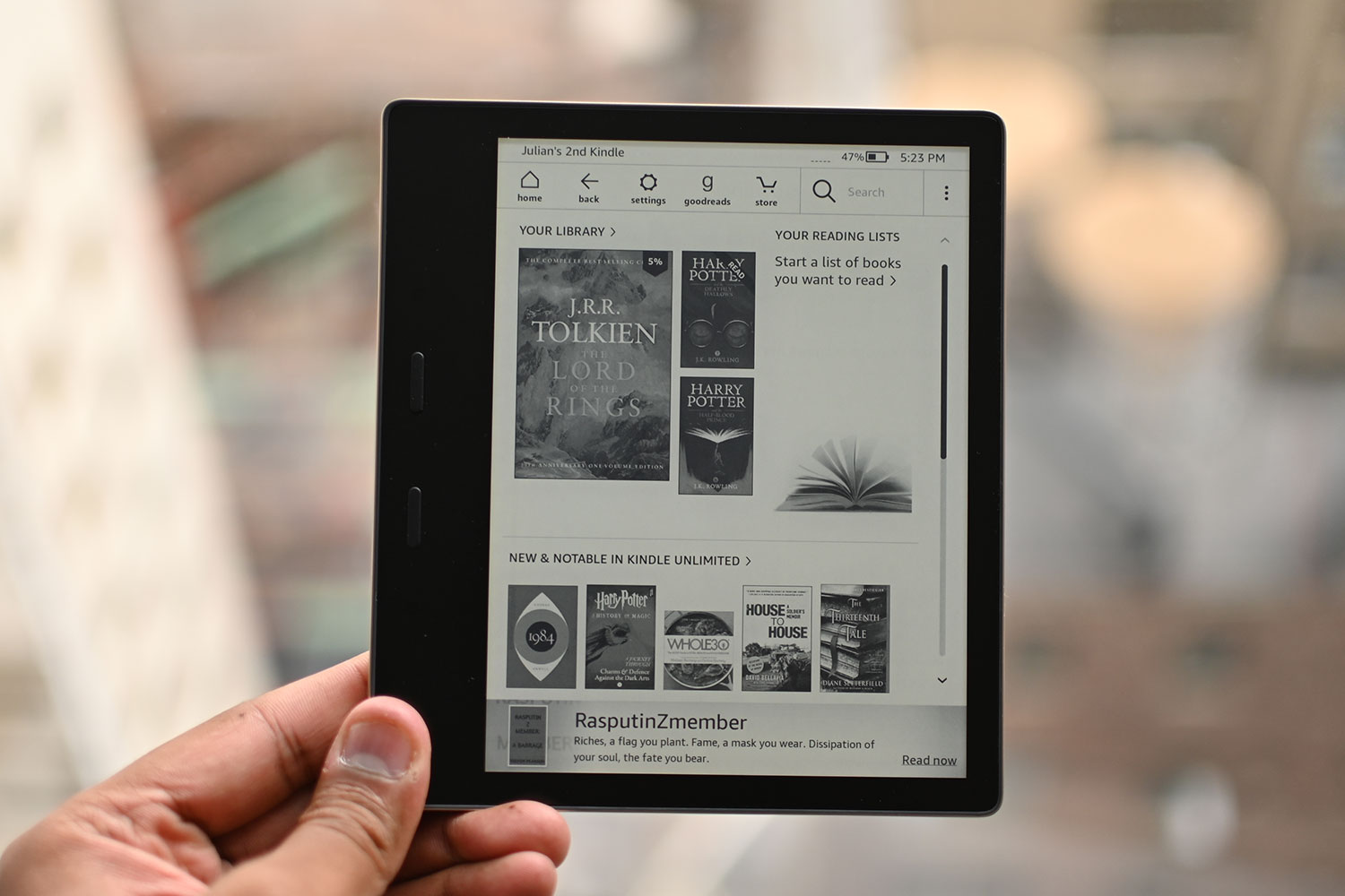 Kindle Oasis (2019) Review: USB-C Would Make This Perfect